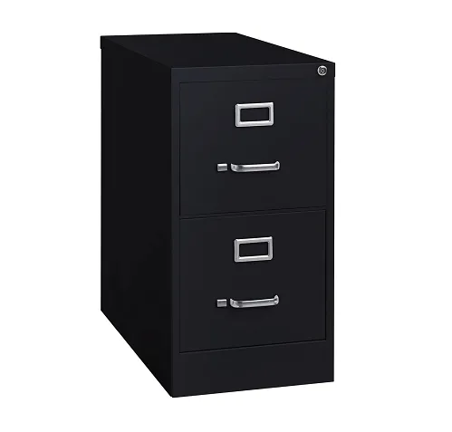 Steel 2-Drawer Business Card Slot Locker 1