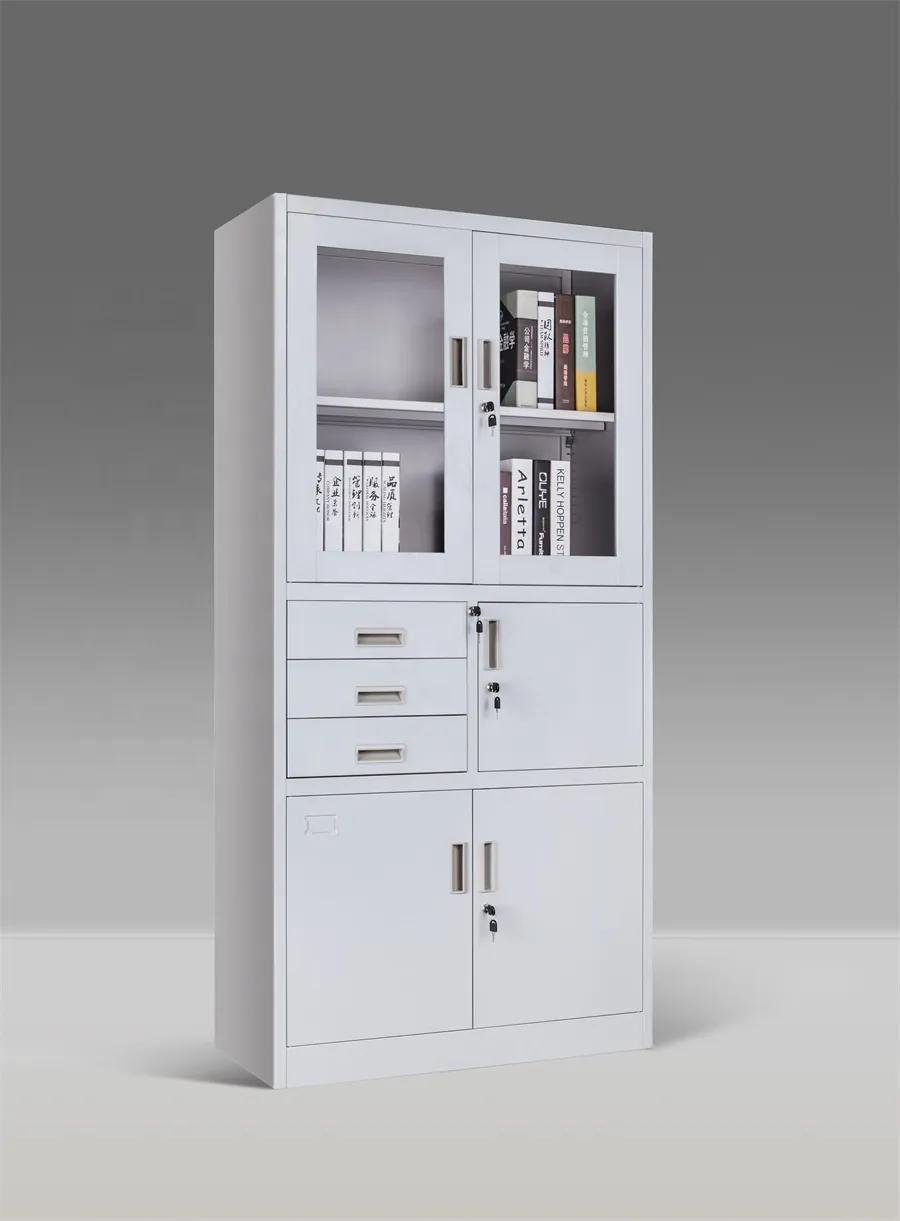 Glass Door Filing Cabinet 1