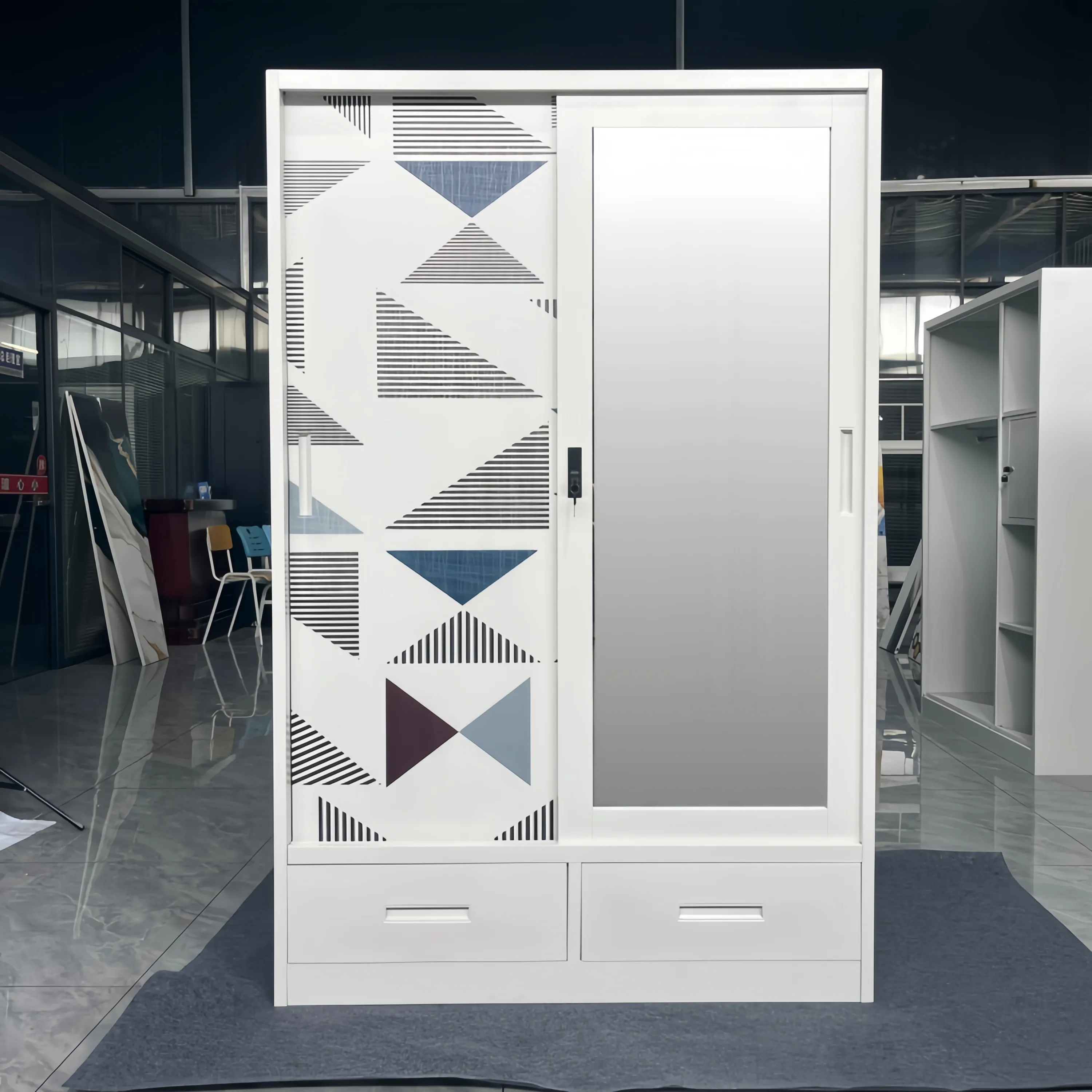 Metal Printed Wardrobe Scene 1