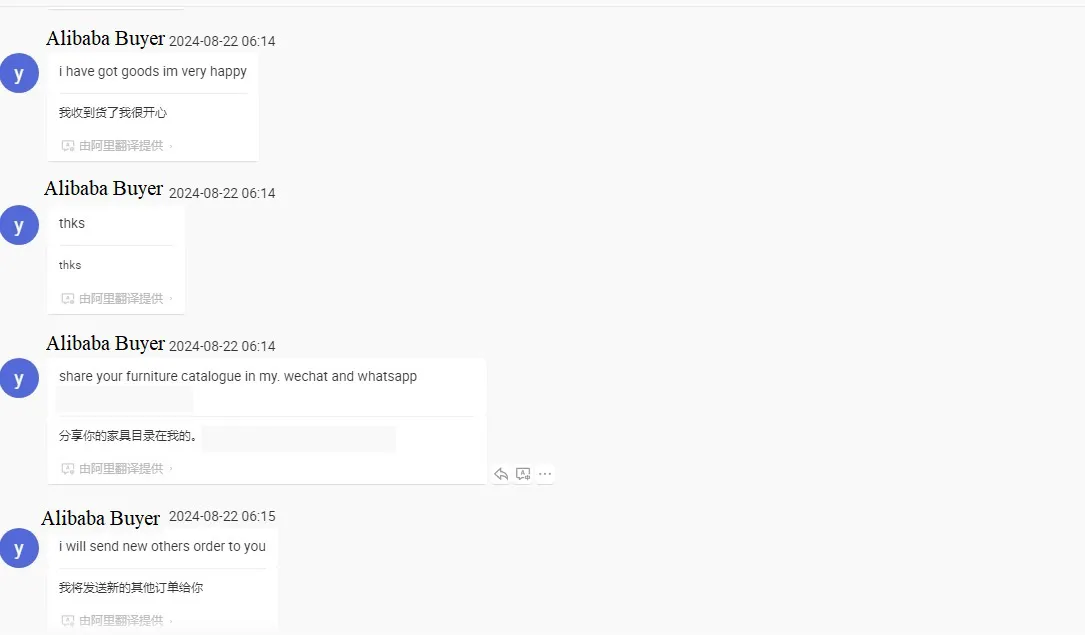 What Alibaba customers say about our products?