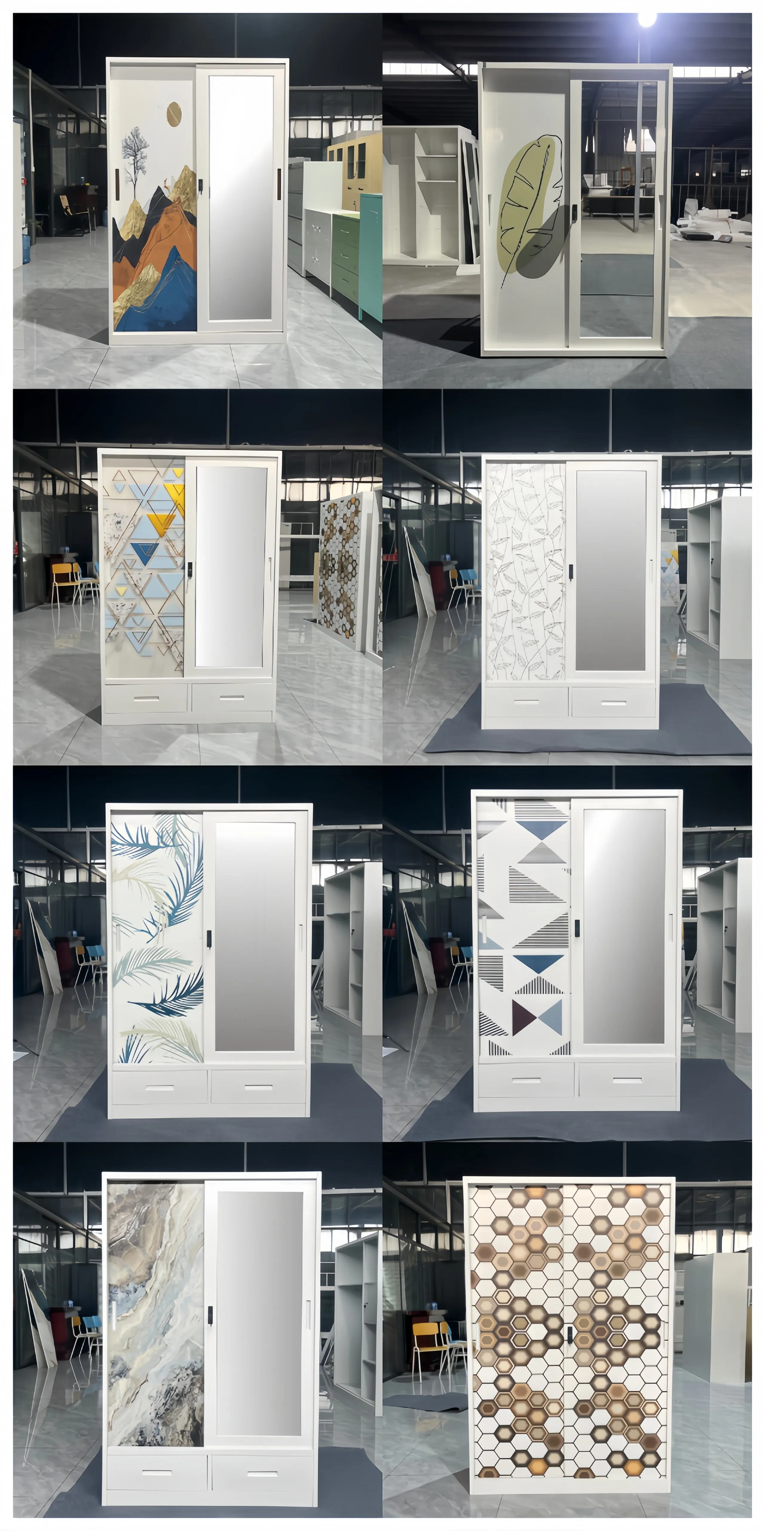 How to choose a two-door steel printed wardrobe? 2025 Professional Purchase Guide